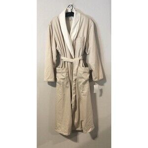 Cypress Spa Microfiber Hotel Bathrobe with Terry Lining - UNISEX Large